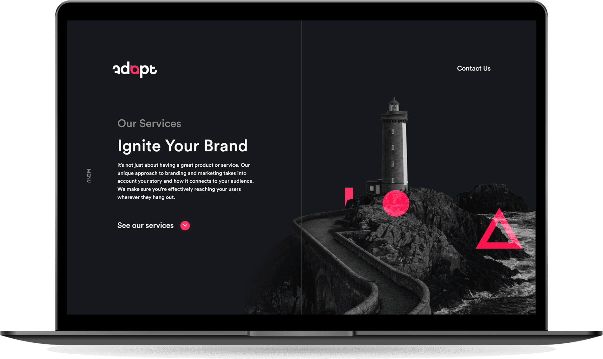 Parallex Effect-adaptstudios laptop