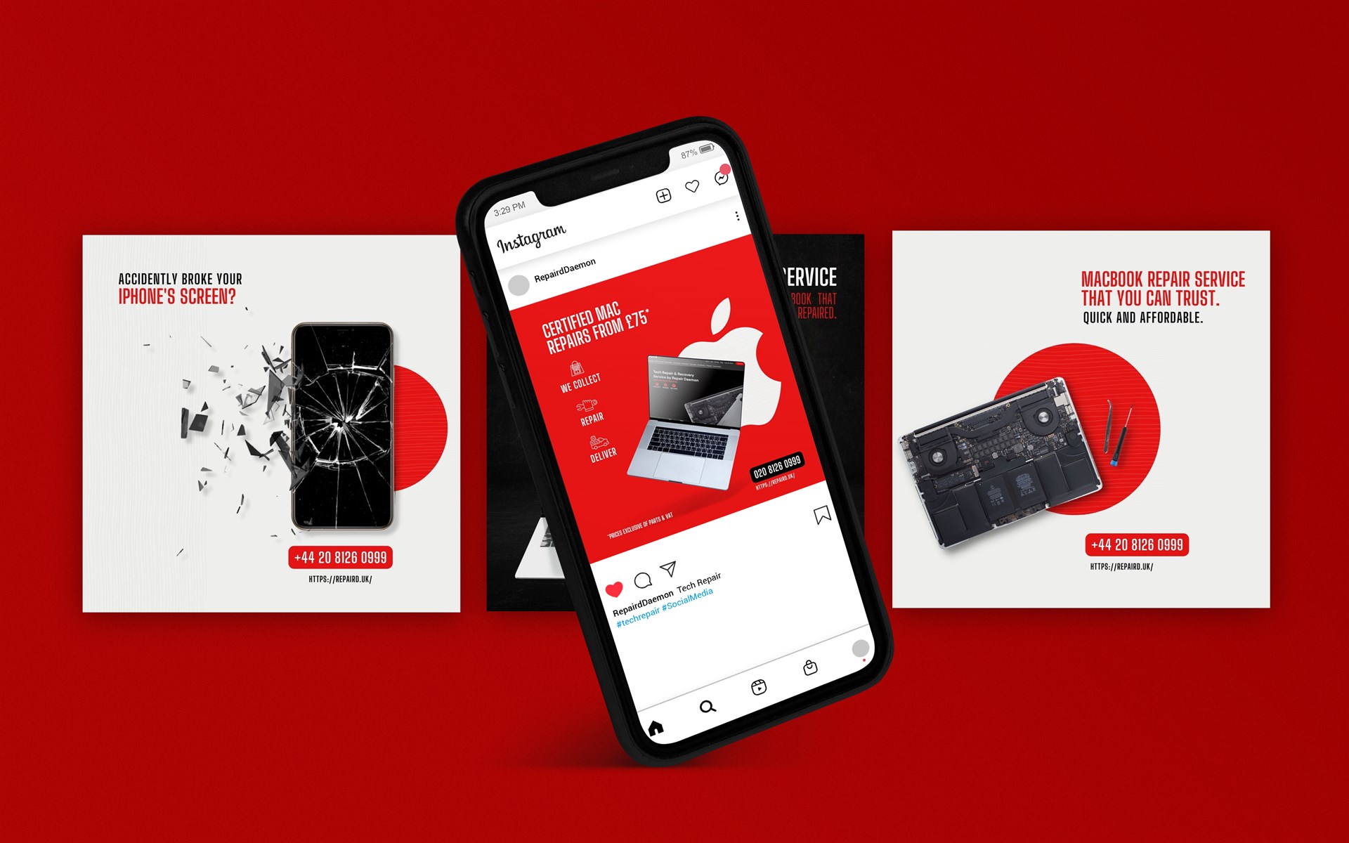 Repaird Social Media Management