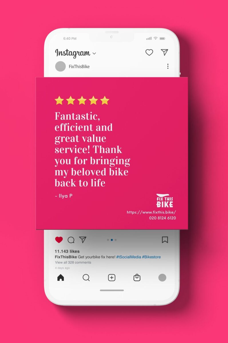 Fixthisbike Social Post Designing