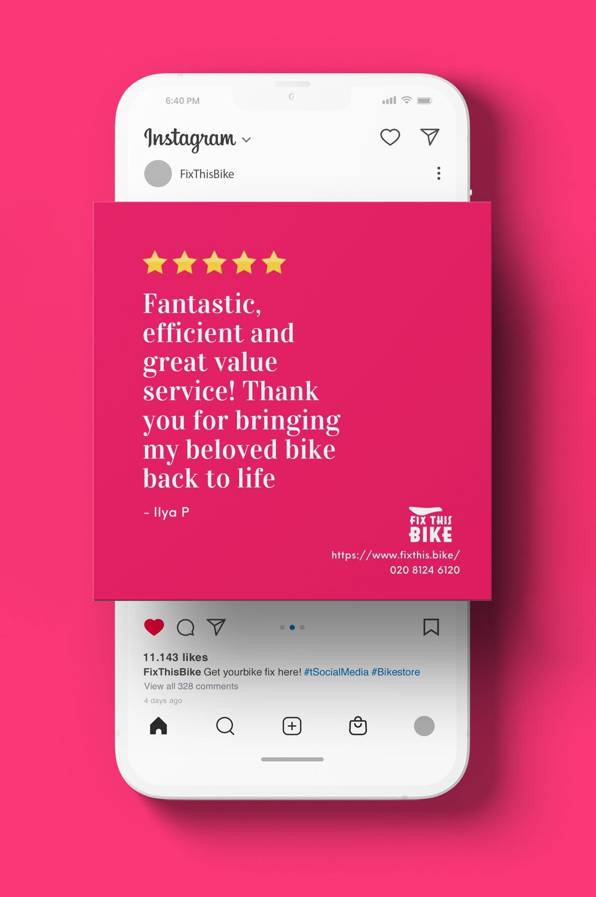 Fixthisbike Social Post Designing